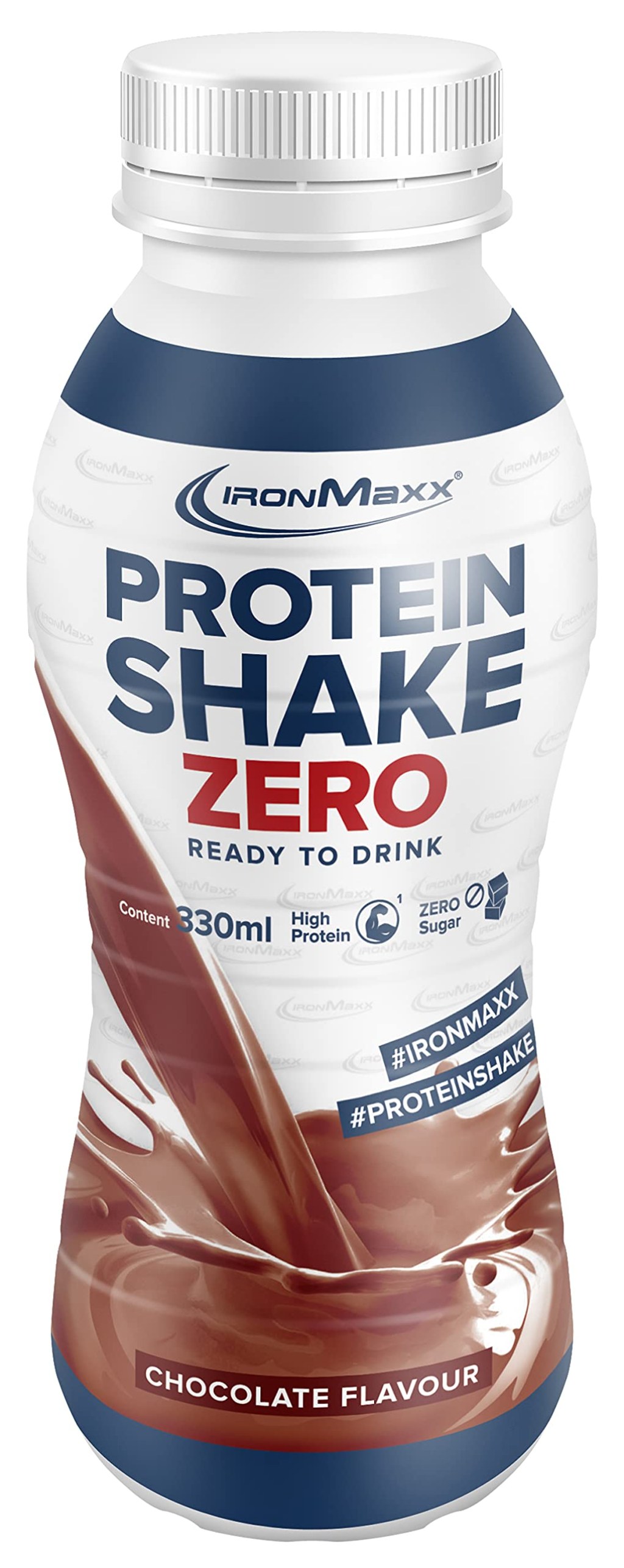 Picture of: IronMaxx Zero Ready to Drink Protein Shake  ml Bottle (Pack of
