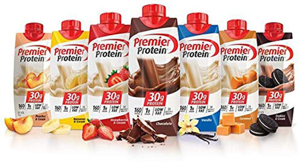 Picture of: Premier Protein High Protein Shakes Variety Pack (Chocolate